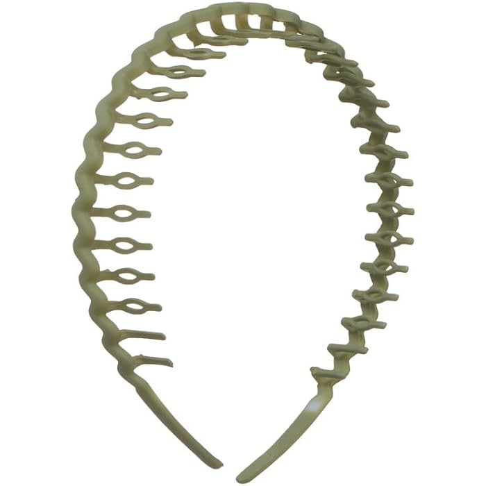 Plastic Comb Hair Bow for Girls, Olive, DR-A-TM-321 - Image 3